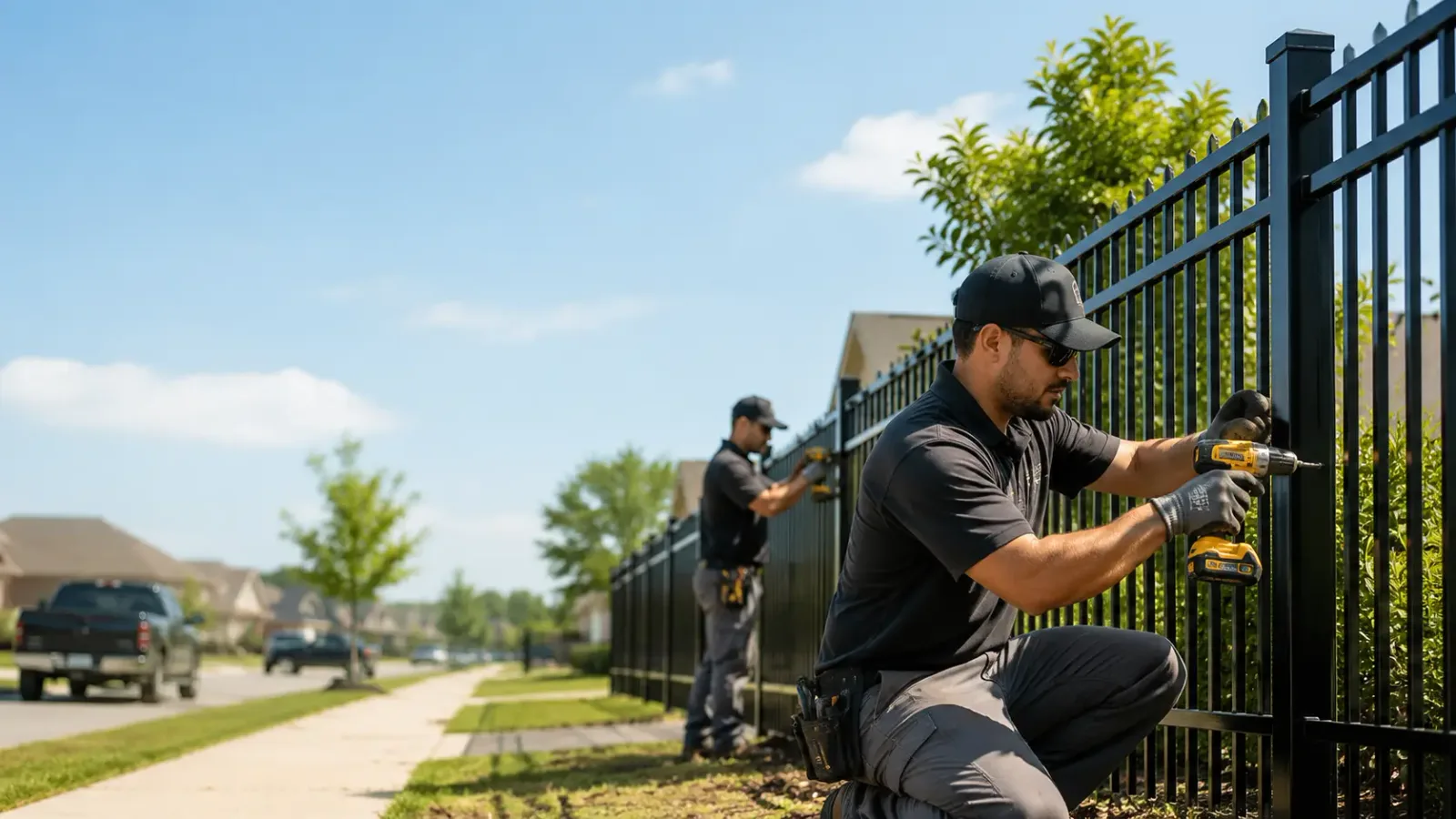 Metal Fence Installation in Cloverdale, OR